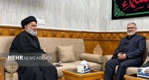 دیدار معتمدیان با تولیت آستان مقدس حضرت ابوالفضل العباس(ع)
