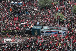 روایت جهانی از اقتدار ایران؛ تشییع رهبر شهید در صدر رسانه‌های بین‌المل