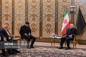 عضو ارشد جنبش امل لبنان با قالیباف دیدار کرد