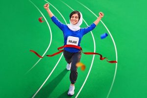 اسنپ همراه هاجر صفرزاده در مسیر رقابت‌های پاراآسیایی