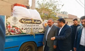 اهدای ۸ سری جهیزیه به نوعروسان تحت پوشش انجمن حمایت زندانیان قم و اعزام خانواده‌های مددجویان به مشهد مقدس