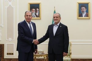 دیدار وزیر امور خارجه روسیه با رئیس جمهور