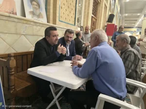رئیس سازمان ثبت در مسجد امام حسن مجتبی (ع) قزوین به مطالبات مردم رسیدگی کرد