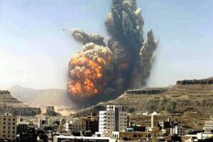 ۱۲ شهید در حمله هوایی سعودی به پایتخت یمن